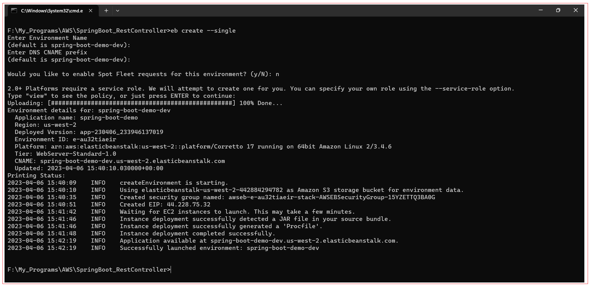 deploy-spring-boot-to-ebs-using-eb-cli-5